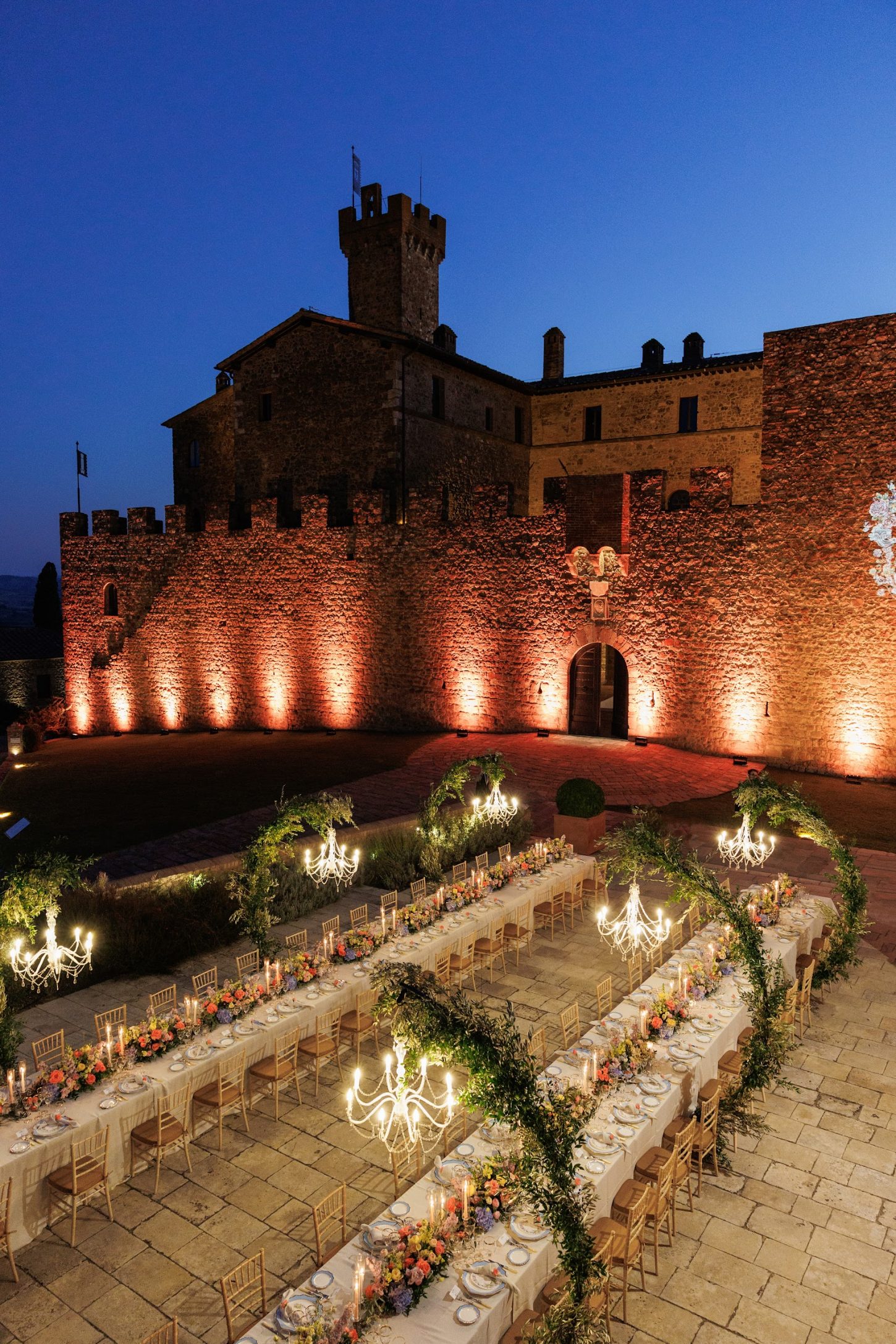 Castello Banfi Wedding in Tuscany Itailove