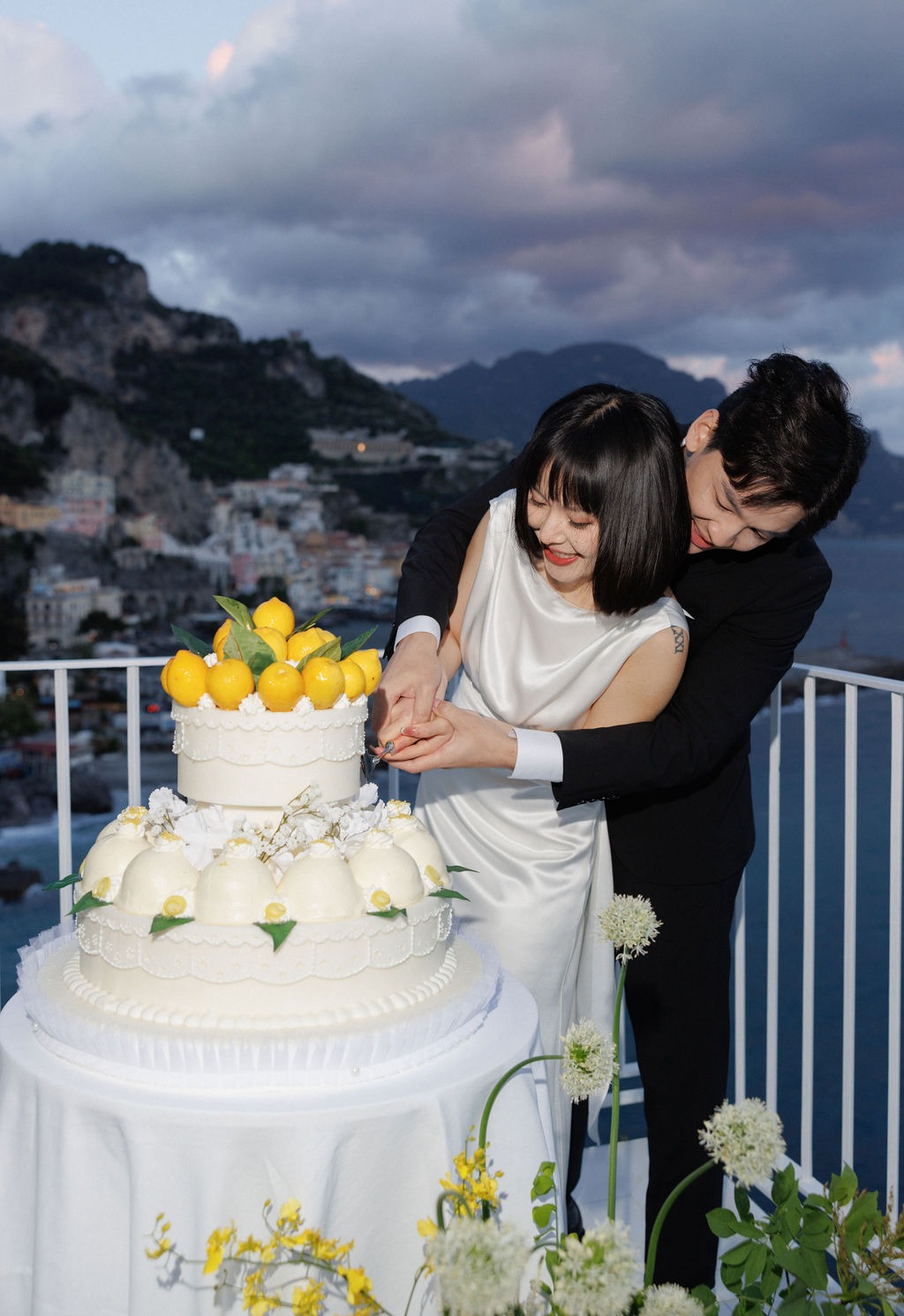 amalfi coast wedding J&R